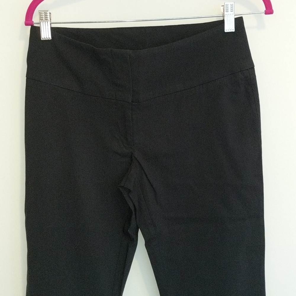 Bisou Bisou black stretchy dress pants
